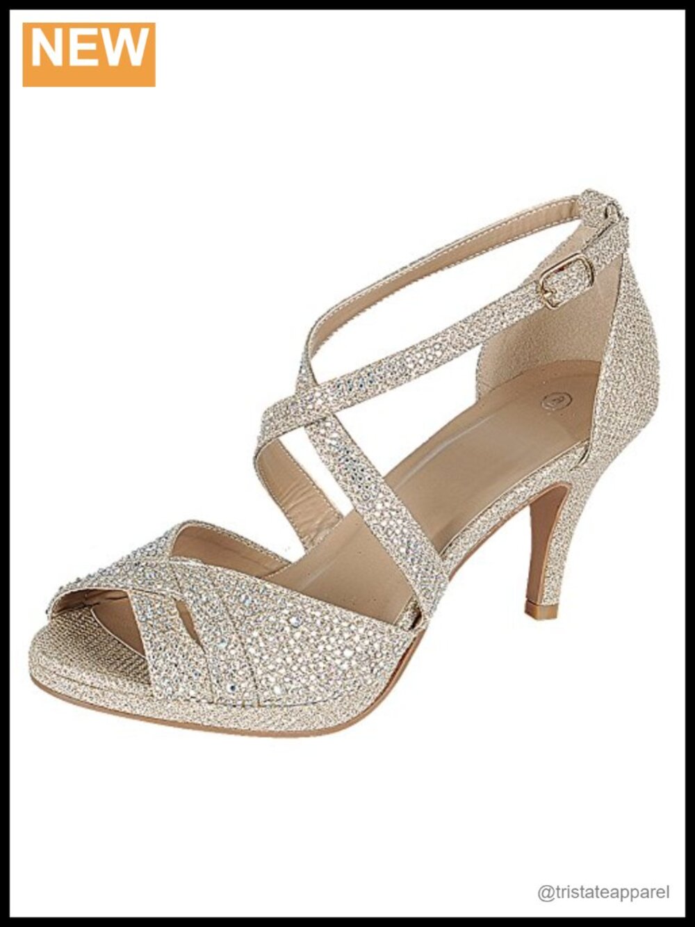 Peep Toe Stiletto Heeled Sandals Ankle Strap Gladiator Dressy